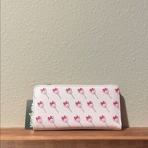 Pink Floral Wallet